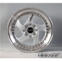 Новые диски Rotiform TMB Flat R15 4х100/114,3 ET30 J7 серебро + полированная полка