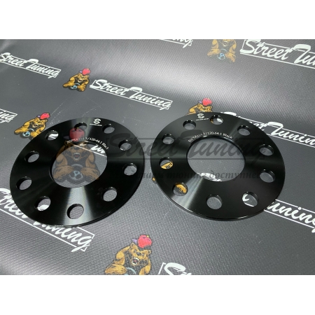 Проставка Starleks 5 мм 5x114.3/120 цо 64.1 сквозная, Black