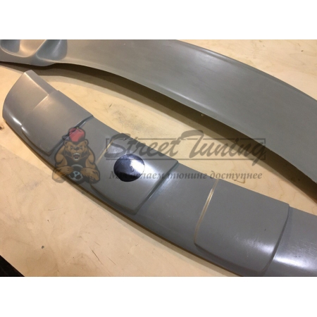 Передняя накладка под все виды юбок front skid для Bmw X5 E53
