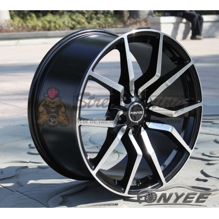 Новые диски Fonyee Model 7 R19 5X120 ET35 J9,5 черный + серебро