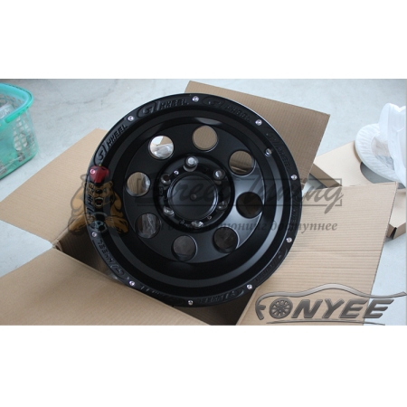 Новые диски GT Wheel R16 6X139,7 ET0 J8 черные матовые