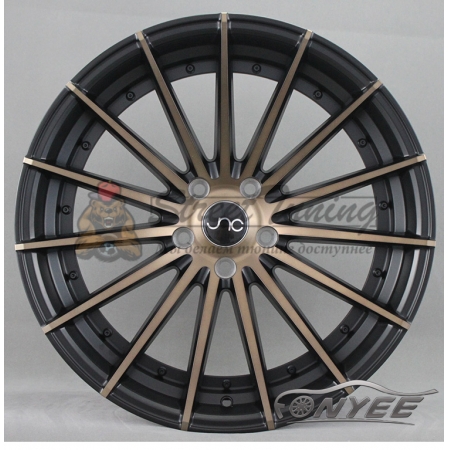 Новые диски JNC 042 R19 5X114,3 ET35 J9,5 бронза + черный мат