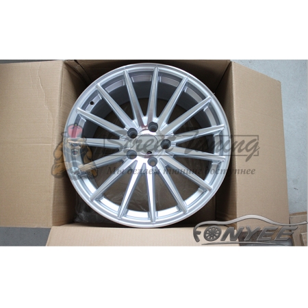 Новые диски Vossen VFS2 Replica R17 5X114,3 ET40 J7,5 серебро