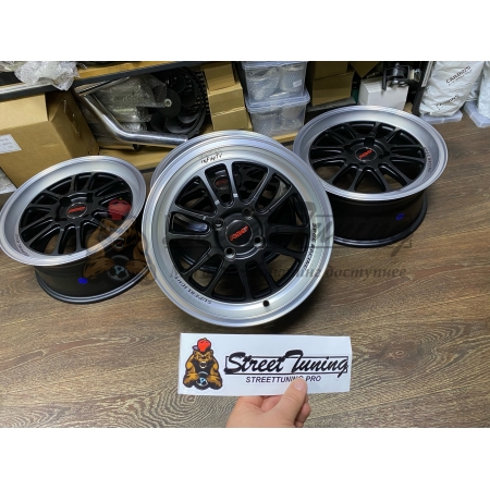 Новые диски RAYS R15 J7 ET30 4x100 черные + полировка