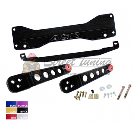 Усилители подрамника ASR style с задними рычами для Honda Civic 01-05 SI 02-05 Ep3, черные