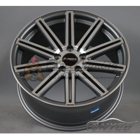Новые диски Vossen CV4 Replica R17 5X114,3 ET35 J8 серый мат + серебро