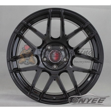 Новые диски CURVA C300 R18 5х114,3 ET35 J9,5 черный глянец