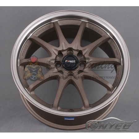 Новые диски RAYS CE28N R17 4X114,3/4X100 ET35 J7,5 бронза + полированная полка