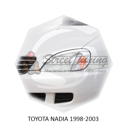 Реснички на фары для  TOYOTA NADIA 1998-2003г