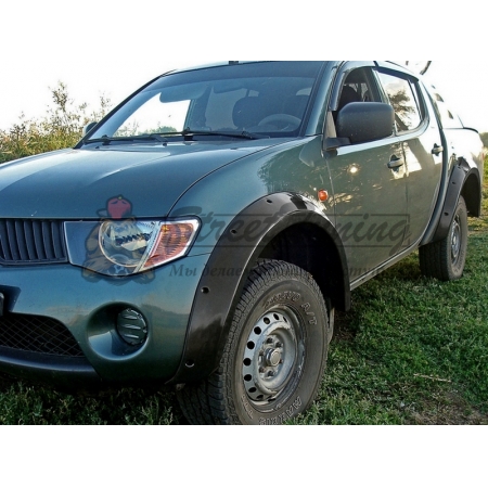 Mitsubishi L200 2014—2015 Расширители колесных арок широкие 90 мм (4 шт.)