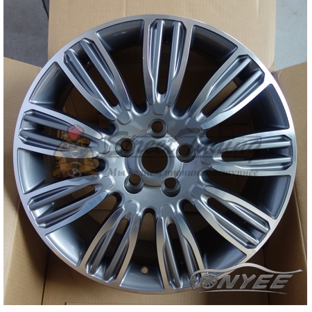 Новые диски RANGE ROVER VELAR R19 5x108 ET45 J8 серый + серебро