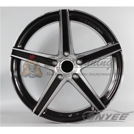 Новые диски KE Flow Forming модель 2 R18 5X114,3 ET40 J8 черные + серебро