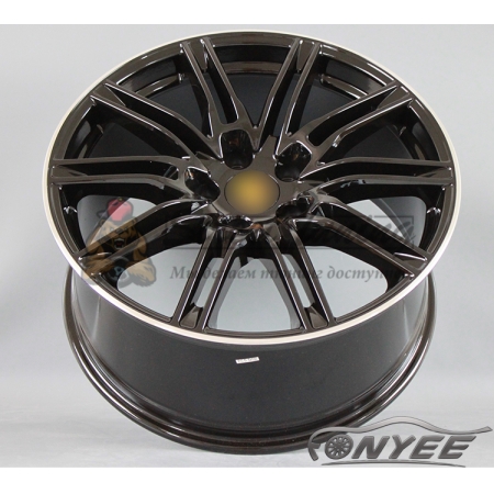 Новые диски Porsche модель 2 R18 5X130 ET50 J8 черный глянец
