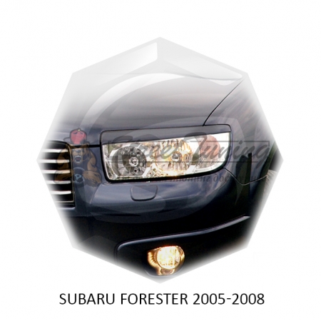 Реснички на фары для  SUBARU FORESTER 2005-2008г