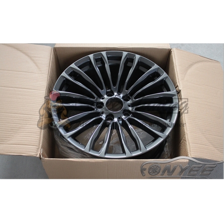 Новые диски BMW style 142 R19 5x120 ET35 J8,5 черное серебро