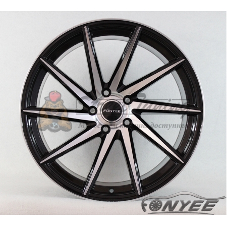 Новые диски Vossen CVT-R Replica R19 5X114,3 ET35 J10 черный глянец + серебро