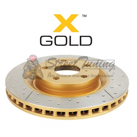 Тормозной диск DBA X GOLD 648X Subaru IMP. , BRZ , -2012 передние