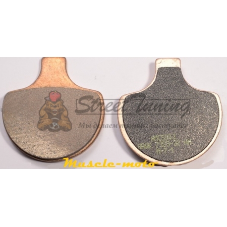 Колодки тормозные HMC5002 HAWK Sintered Metallic, BREMBO, HARLEY DAVIDSON, HONDA, TRIUMPH, YAMAHA