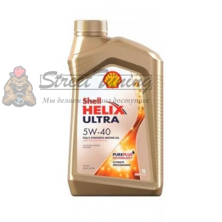 Синтетическое моторное масло Shell Helix Ultra 5W-40 - 1л