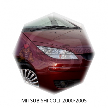 Реснички на фары для  MITSUBISHI COLT 2002-2004г