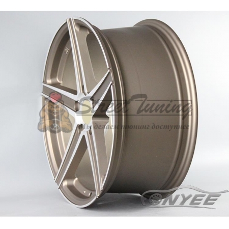 Новые диски KE Flow Forming модель 2 R18 5X114,3 ET40 J8 бронза + серебро