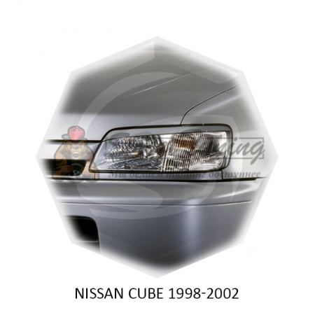 Реснички на фары для  NISSAN CUBE 1998-2002г