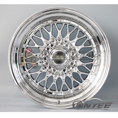 Новые диски BBS RS R17 4X100/5X100 ET20 J10 хром серебро + серебристые болтики