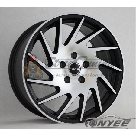 Новые диски Vossen VLE1-L Replica R18 5X114,3 ET40 J8 черный + серебро