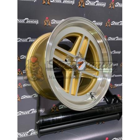 Новые диски Enkei Wheels 471 R13 J7 ET7 4x98 Gold + Silver