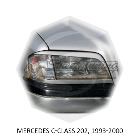 Реснички на фары для  MERCEDES C-class 202 1993-2000г