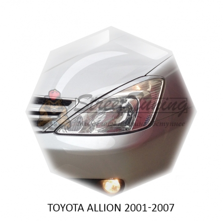 Реснички на фары для  TOYOTA ALLION 2001-2007г