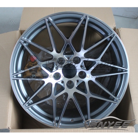 Новые диски BMW AG MGT R19 5x120 ET25 J8,5 серый + серебро
