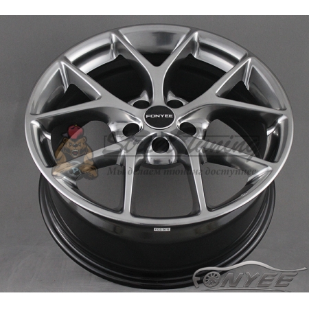 Новые диски BBS CI-R R18 5X112 ET35 J8 светло черный глянец