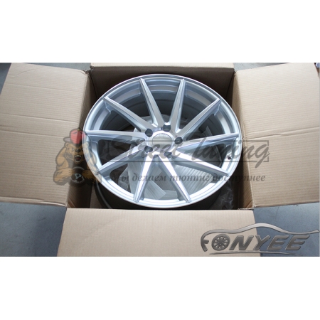 Новые диски Vossen CVT-L Replica R19 5X112 ET30 J10 серебристые