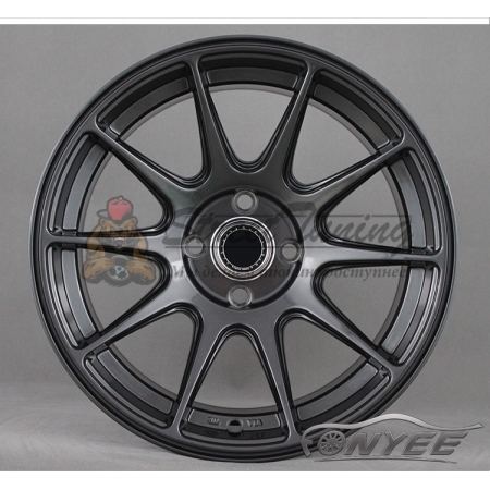 Новые диски XXR 527 R15 4x100 ET0 J8,25, темно-серые глянцевые