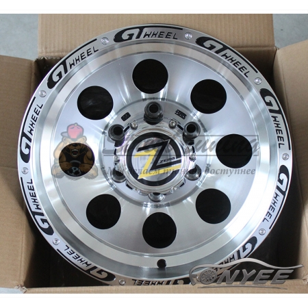 Новые диски GT Wheel R16 6X139,7 ET0 J8 серые