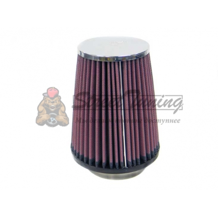 Фильтр нулевого сопротивления универсальный K&N RC-9310 Chrome Filter