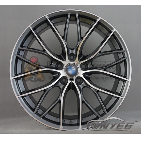 Новые диски BMW Double Spoke 405M R20 5x120 ET42 J9,5 серый + серебро