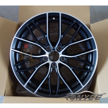 Новые диски BMW Double Spoke 405M R19 5x120 ET35 J9,5 черный мат + серебро
