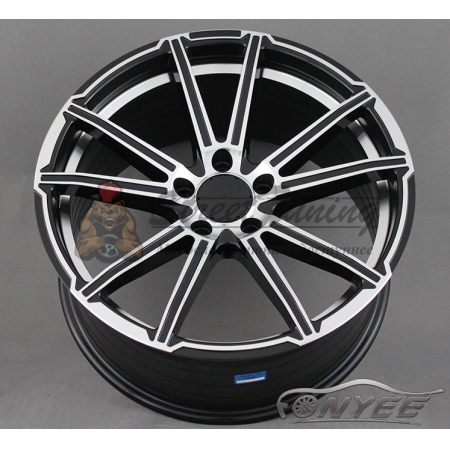 Новые диски Mercedes AMG 10 Spoke C8 R18 5x112 ET45 J8 черный с серебром