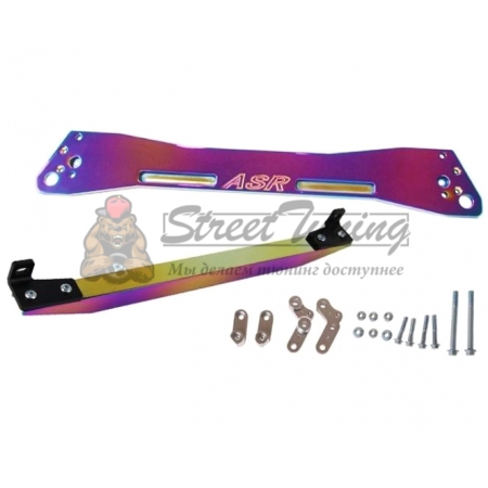 Задние усилители подрамника ASR style для Honda Civic 1992-1995 г, неохром