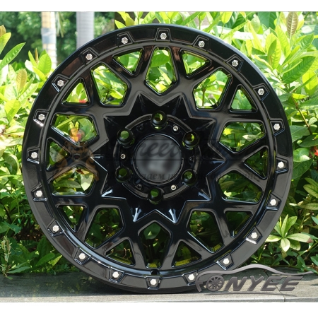Новые диски Black Rhino Sprocket R16 5X114.3 ET-25 J8,5 черный глянец