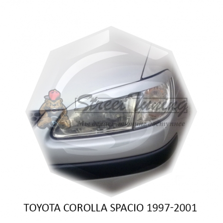 Реснички на фары для  TOYOTA COROLLA SPACIO 1997-2001г