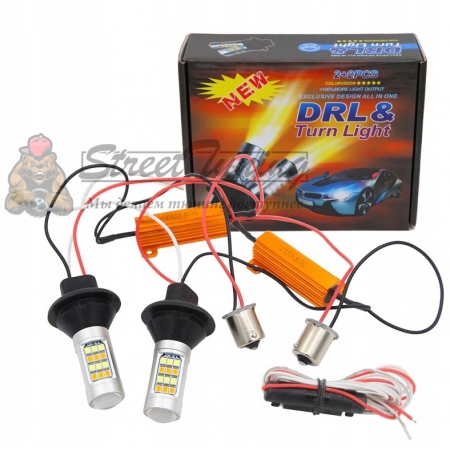 DRL+ поворотники Dixel TURN Light LED PY21/5W