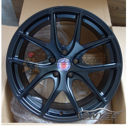 Новые диски HRE P101 R17 5x108 ET35 J7,5 черные матовые