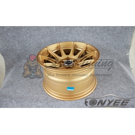 Новые диски XXR 527 R15 4x100/114,3 ET0 J8,25, золотые