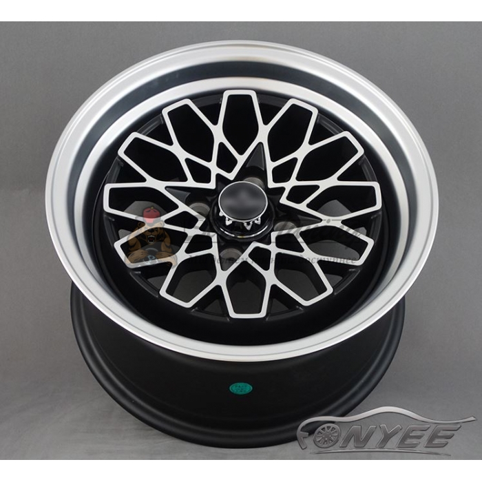 Новые диски Avid.1 895 R15 4x100 ET25 J8 черный мат + серебро