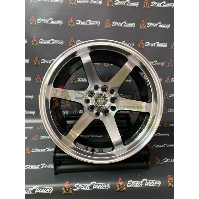Новые диски Rays TE37 R16 J8.25 ET20 5x100/5x114.3 Silver+Black