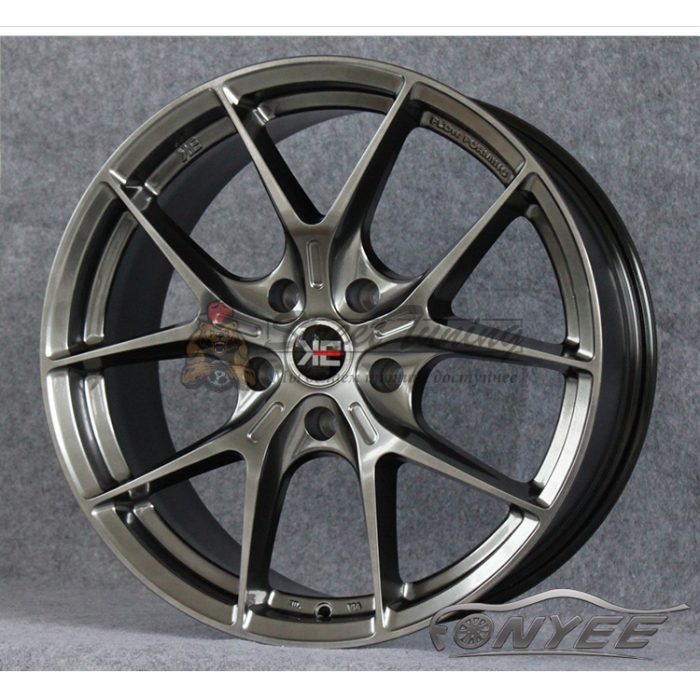 Новые диски KE Flow Forming R18 5X108 ET40 J8 светло черные