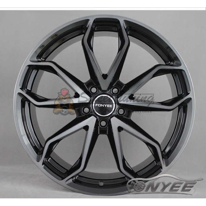 Новые диски HRE S201 Replika R19 5X114,3 ET35 J8,5, черные + серебро